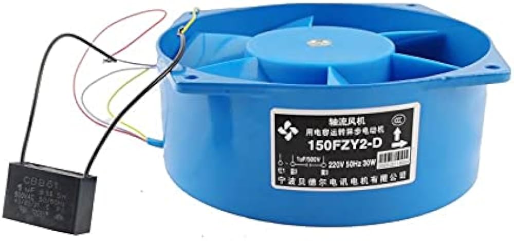 Amazon.com: Zyvpee® 150FZY2-D 220V 50Hz 30W 1uF/500V AC Axial Fan